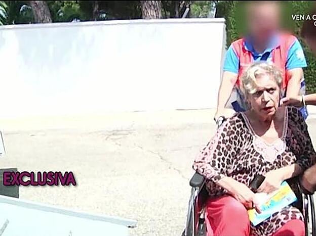 'Sálvame' muestra las primeras imágenes de María Jiménez tras dos meses hospitalizada.