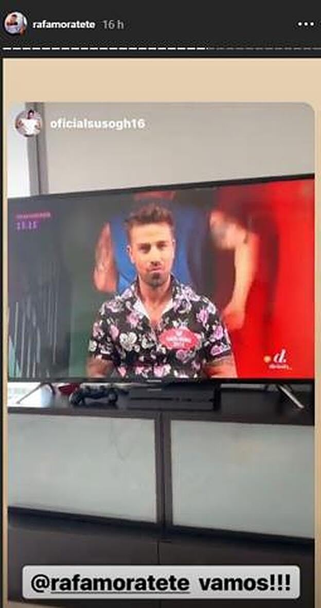 Sus amigos no han dudado en apoyarle.