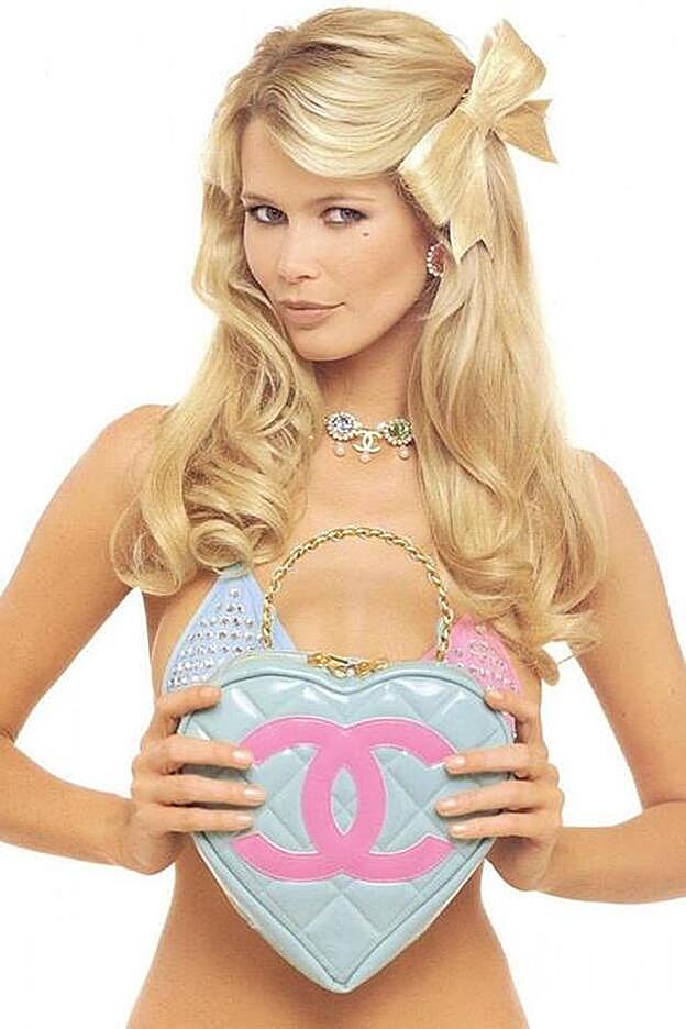 La modelo Claudia Schiffer fue uno de los referentes en cánones de belleza de los años 90.