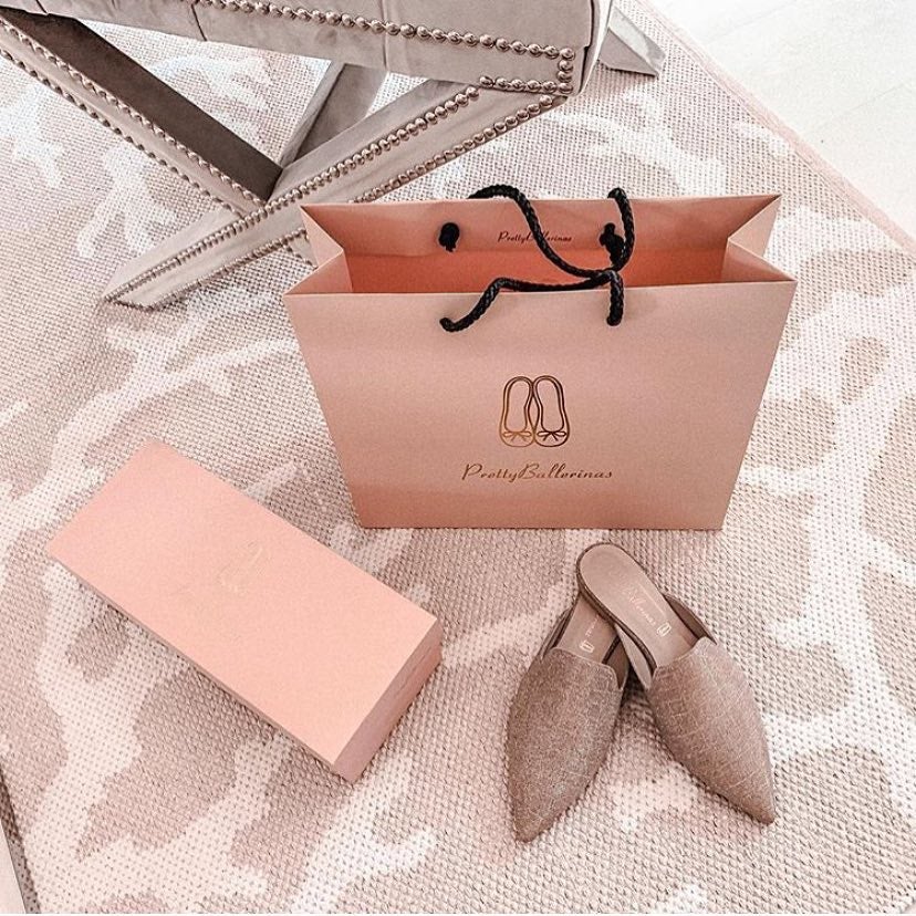 Unas babuchas súper estilosas para tus looks de día más sofisticados, como estas de Pretty Ballerinas (120 euros).