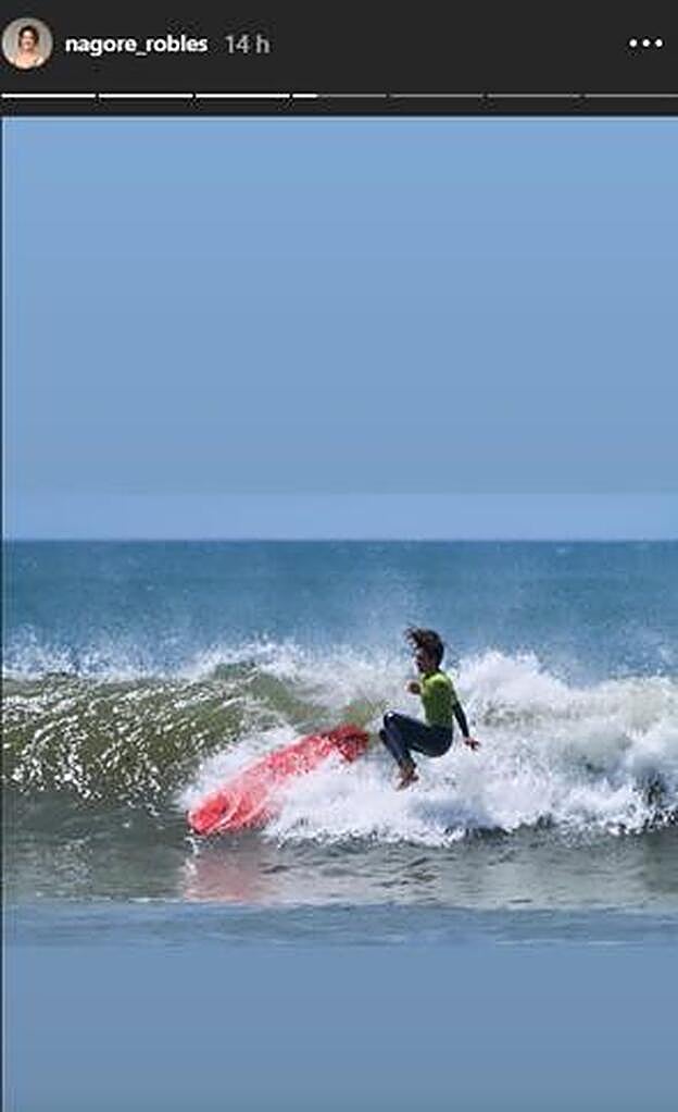 Nagore ha querido compartir varias instantáneas de su maravilloso día.