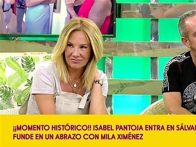 Así ha quedado la nueva cara de Belén Rodríguez.