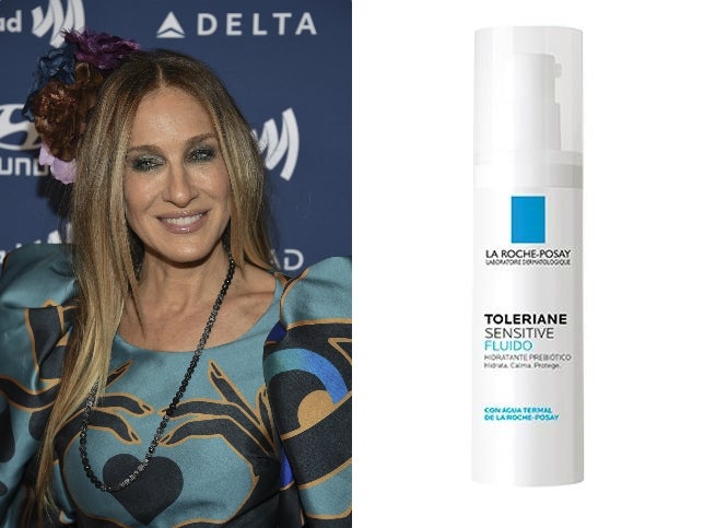 Sarah Jessica Parker lleva utilizando más de 10 años  esta crema hidratante de farmacia que cuesta menos de 20 euros . La  Toleriane Crema Sensitive Fluido de La Roche-Posay  es perfecta para las pieles más sensibles y destaca por su efecto calmante y reparador, y por su textura ligera y fresquita, perfecta para el verano.