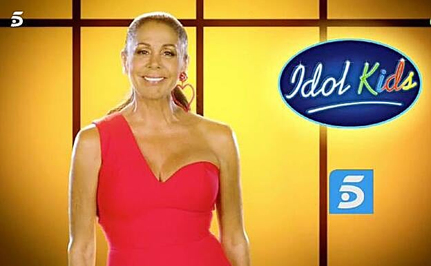 Isabel Pantoja promociona 'Idol Kids', espacio del que será jurado.