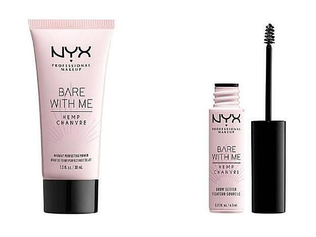 1. Prebase (13,90 euros). 2. Gel fijador cejas (6,90 euros).