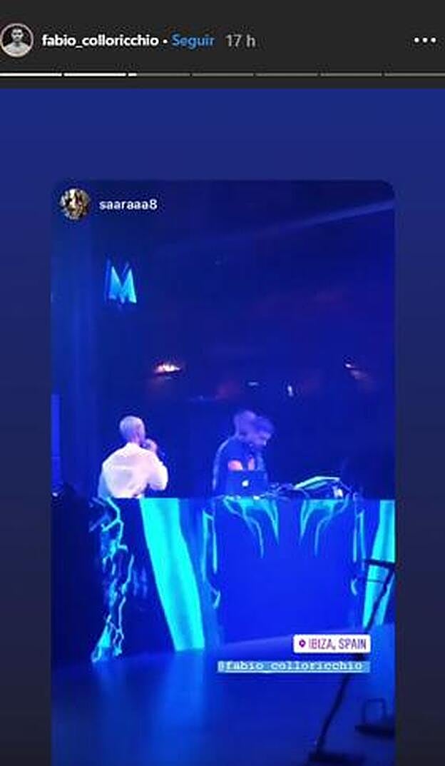 Fabio Colloricchio se convierte en DJ por un día.