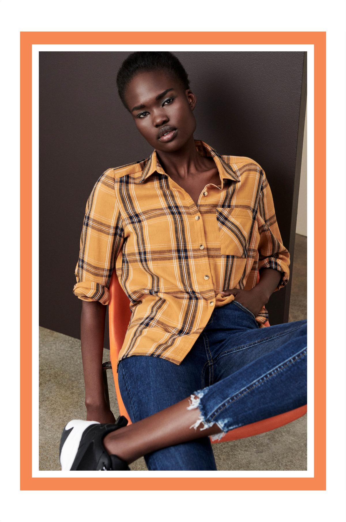 Camisa a cuadros: 9 euros. En Primark.