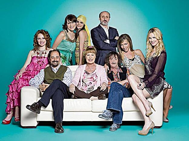 Parte del elenco de 'La que se avecina'.