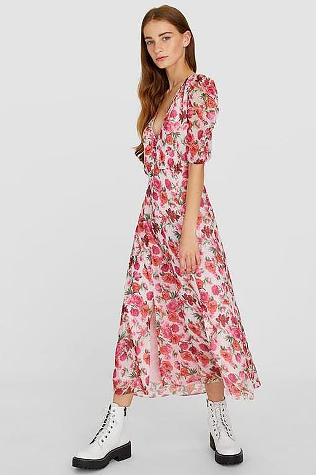 El vestido de la nueva colección de Stradivarius cuesta 25,99 euros.