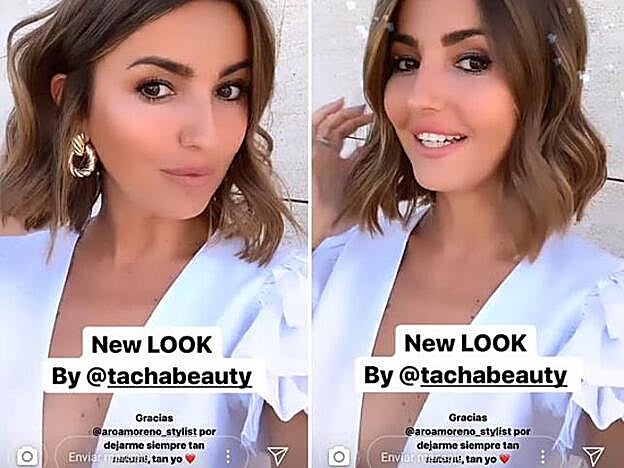 Alexandra Pereira ha optado por cambiar su melena larga por un corte bob simétrico súper favorecedor.