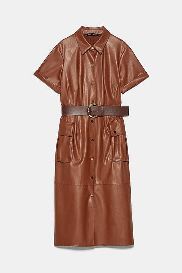 Este evstido de Zara es perfecto para la vuelta a la oficina y solo cuesta 39,95 euros.
