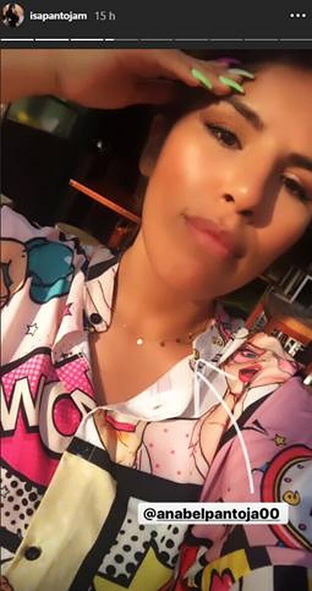 Isa P sigue apoyando a su prima Anabel.
