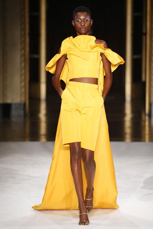 Desfile de Christian Siriano en la Semana de la Moda de Nueva York.