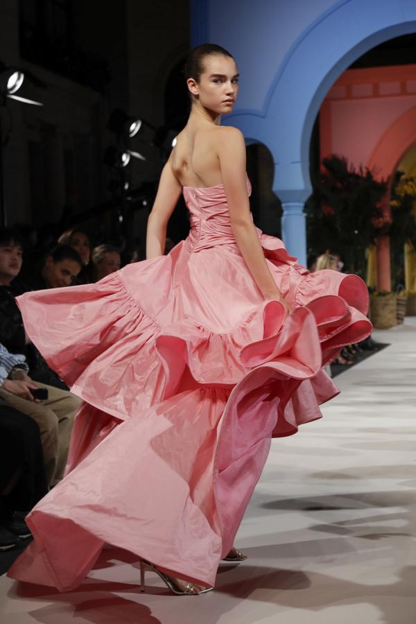 Desfile de Oscar de la Renta en la Semana de la Moda de Nueva York.