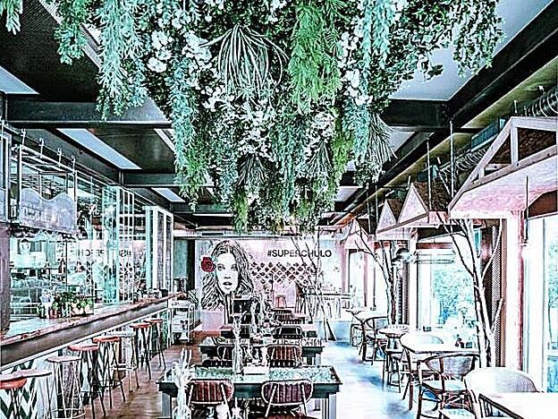 El precioso salón de Superchulo.