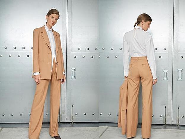 Pantalón de tiro alto, 35,99 euros.