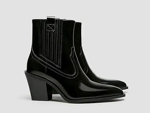 Botín antik cowboy. (39,99 euros).