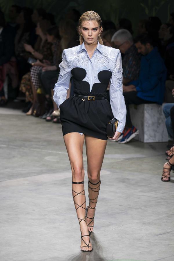 Desfile de primavera/verano 2020 de Versace.