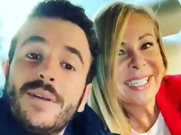 Ana Obregón ha compartido un vídeo acompañando a su hijo, Álex Lequio, a recibir tratamiento.