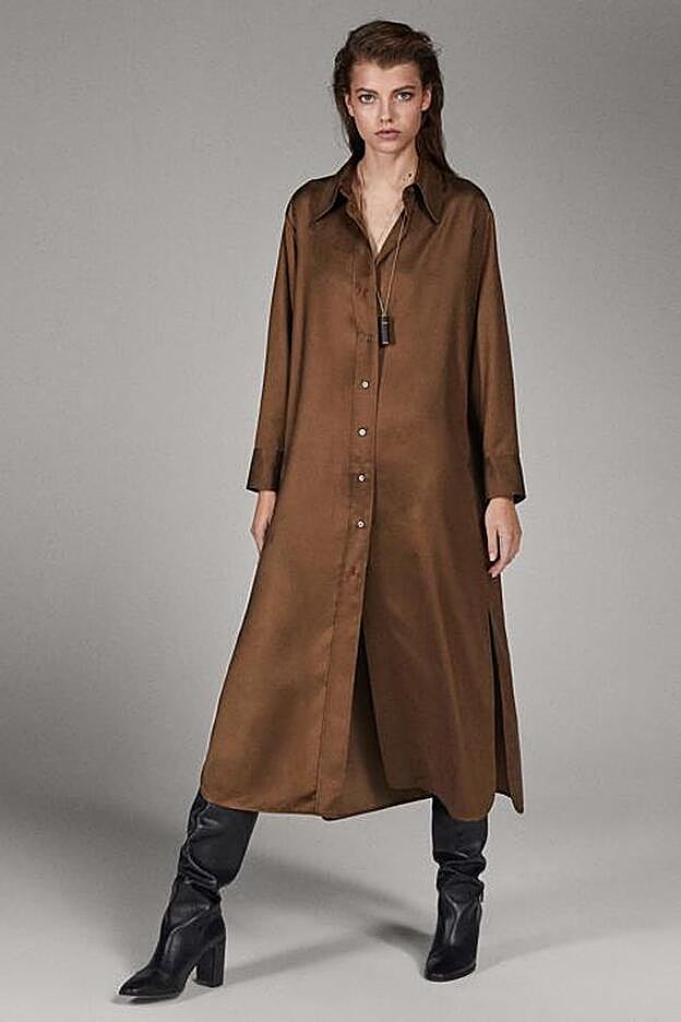 Vestido de la nueva colección de Massimo Dutti.