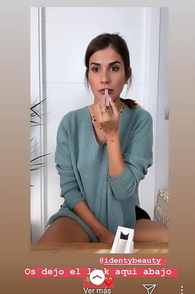 Mery Turiel también ha caído rendida a estos nuevos labiales de Identy Beauty.