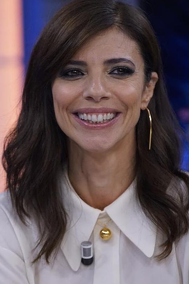 Maribel Verdú en su visita a El hormiguero.