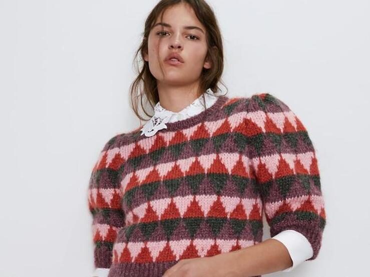 Fotos: Ficha estos jerséis de rombos de Zara, Mango y H&M antes de que se hagan virales y se agoten