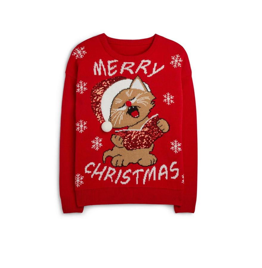 La lista de animalitos entrañables ataviados con un gorro de Navidad la cierra un gato, que además canta villancicos. Por 16 euros, más lentejuelas y más pompones (dos), entre buenos deseos y nieve.