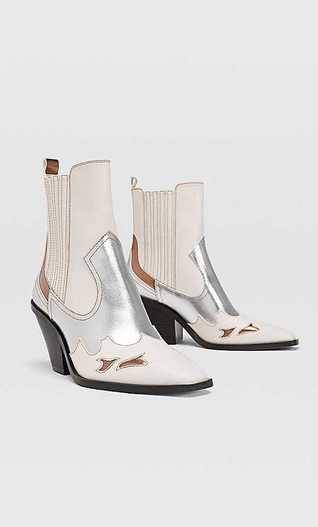 Los botines cowboy de stradivarius que ha llevado Tamara Gorro.