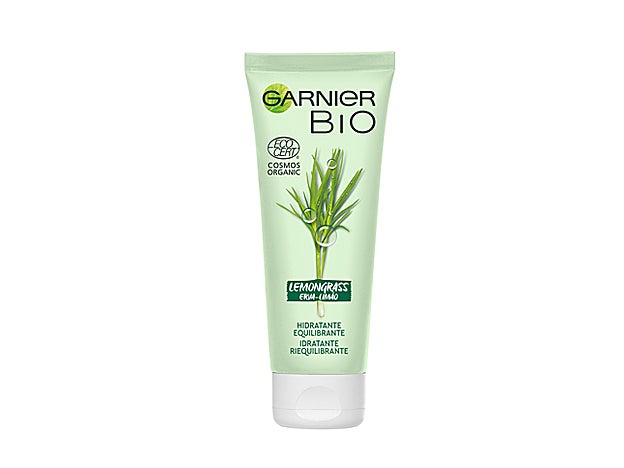 Hidratante Equilibrante Lemongrass de Garnier (6,95 €).