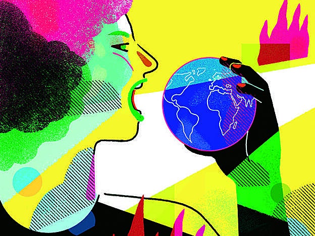 La autora, vista por ella misma.