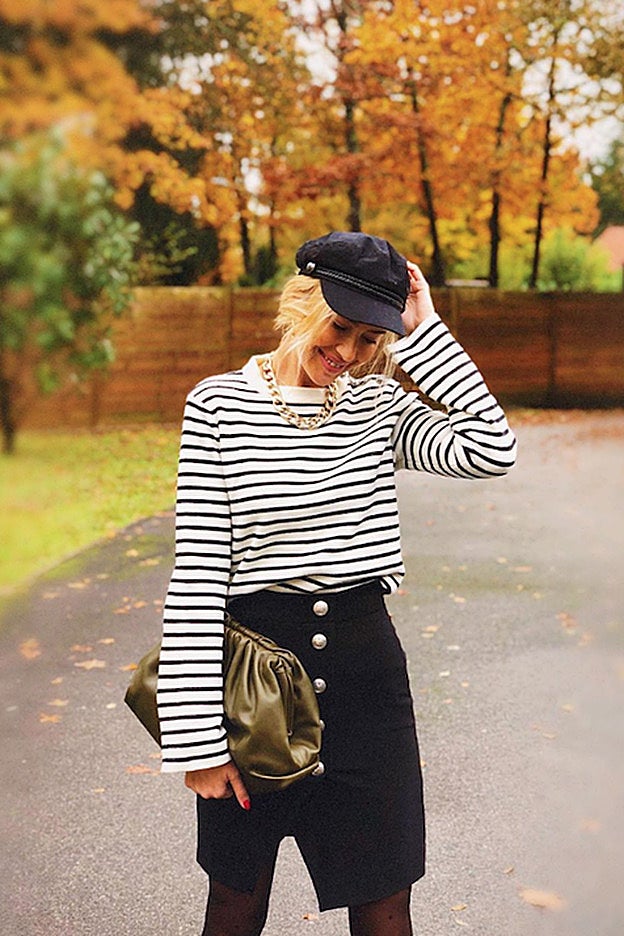 La versioón verde del bolso de mano XL de Lovely Pepa.