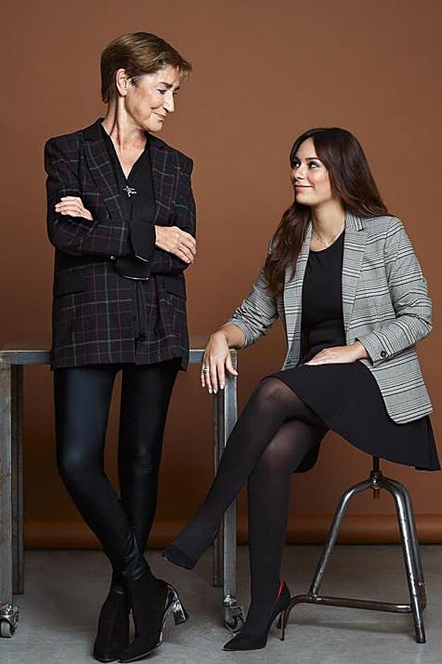 Victoria Ortega (presidenta del Consejo General de la Abogacía Española) y Maia Román (presidenta de la Confederación Española de la Abogacía Joven).