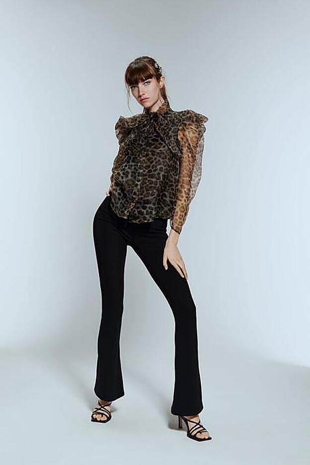 La camisa de organza de Zara que queremos copiarle a Nagore Robles.