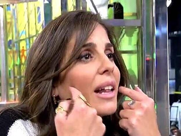 Anabel Pantoja explica los retoques a los que se ha sometido en la cara.