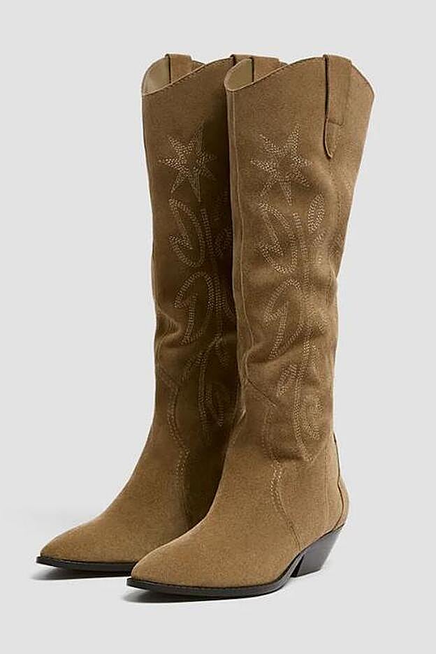 Botas cowboy de Pull&Bear.