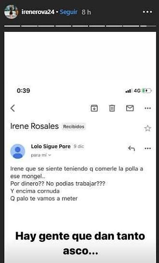 Este es el mail que ha recibido la mujer de Kiko Rivera.