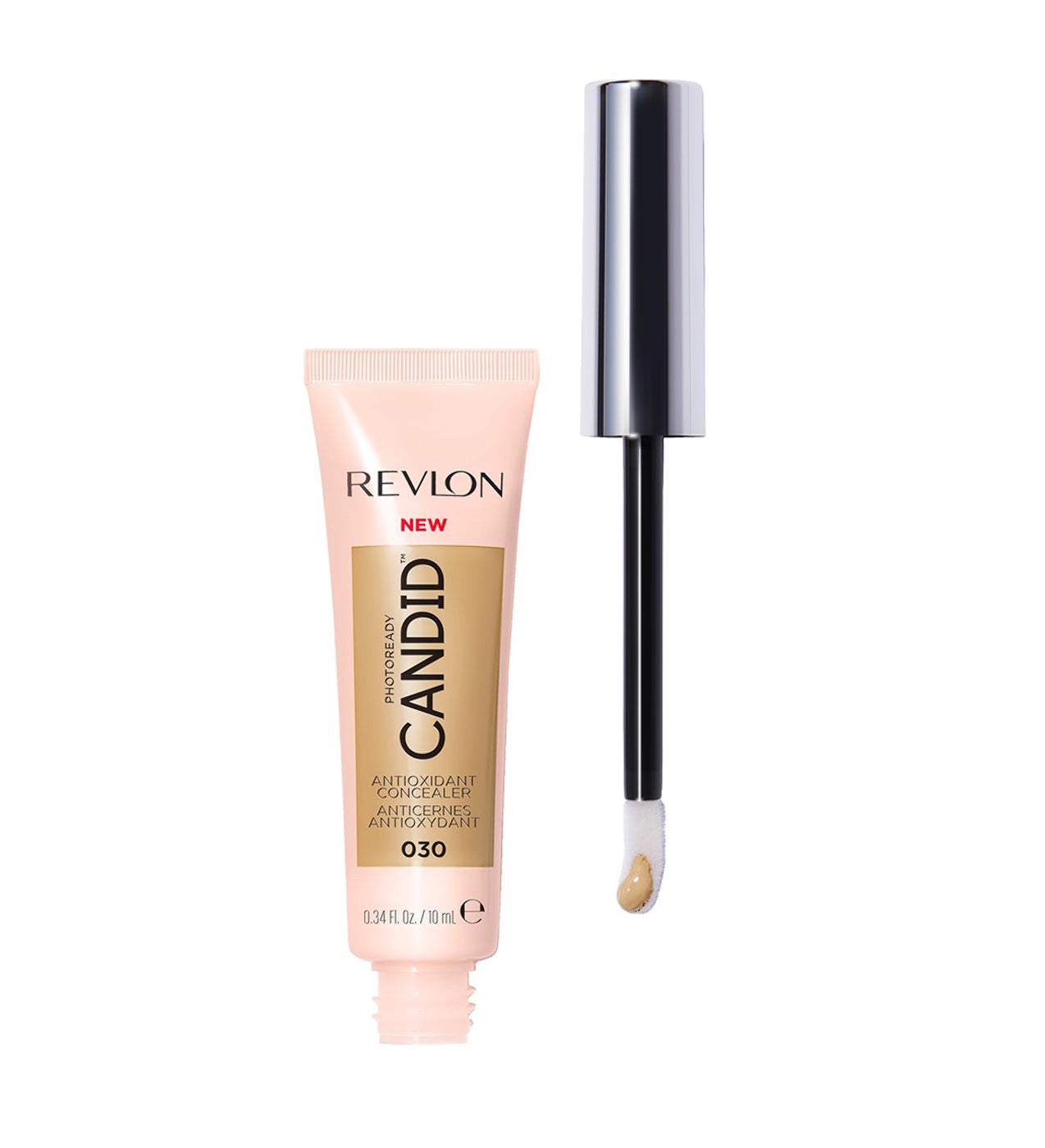 Contiene vitamina C con acción antioxidante y cafeína que sirve como un estimulante reparador para desinflamar las bolsas y ojeras. Su aplicador está especialmente diseñado para llegar a las zonas más difíciles. Con una pequeña cantidad de producto directamente puesta sobre el área a corregir, difuminar con la punta de los dedos, pincel o esponja. (8,95 €).