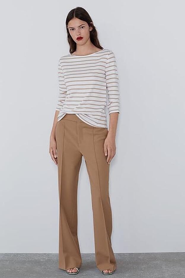 Camiseta básica manga larga (9,95 euros).