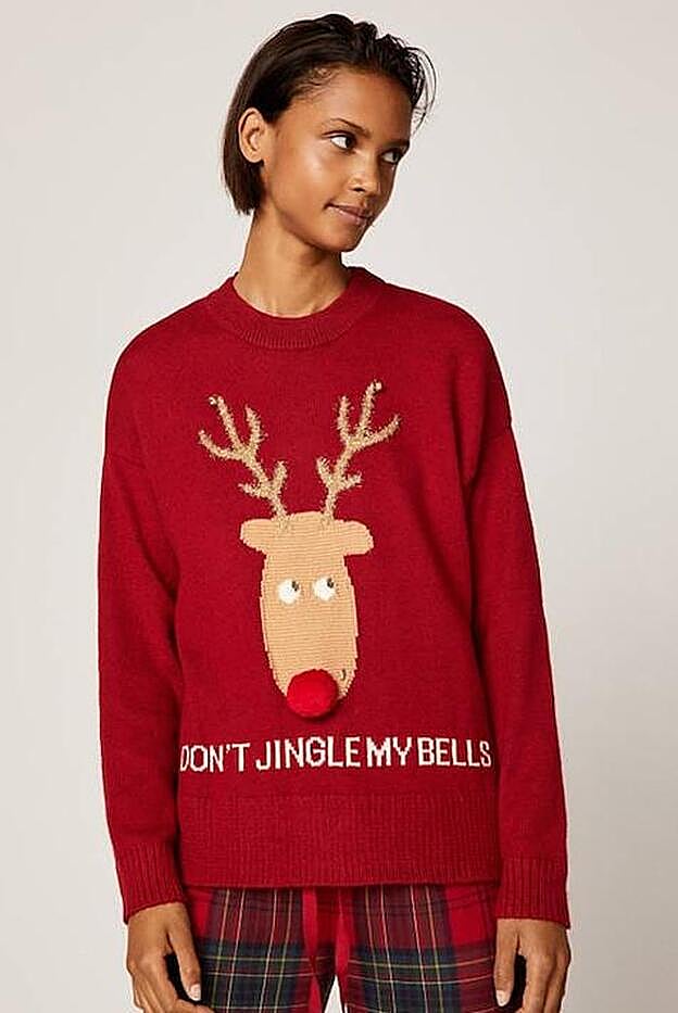 El jersey más navideño de la firma de moda íntima.