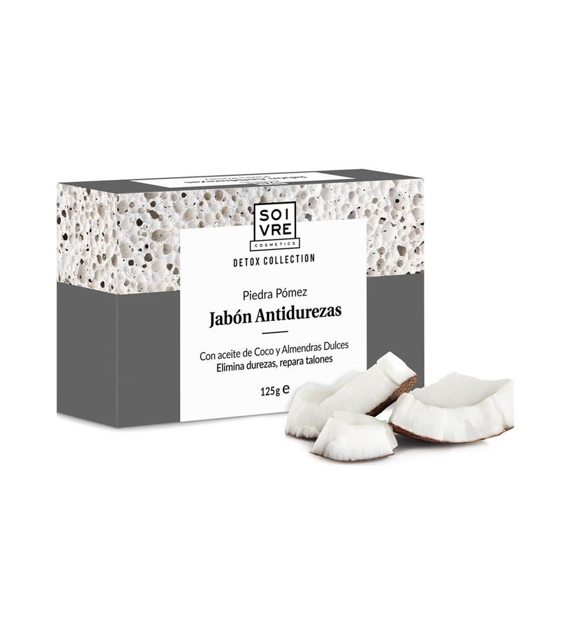 Contiene Silicato natural de origen volcánico, que actúa como exfoliante eliminando las células muertas e impurezas, para que el resto de ingredientes efectúe su gran trabajo de nutrición y elasticidad. El aceite de coco que nutre de manera intensa la piel y aceite de almendras dulces, que hidrata sin obstruir los poros de la piel, además es 0% colorantes. (4.50 €).