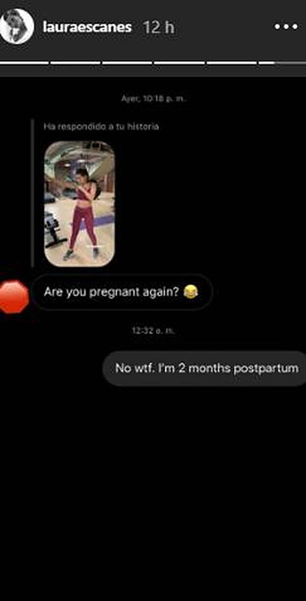 Laura Escanes responde a un seguidor