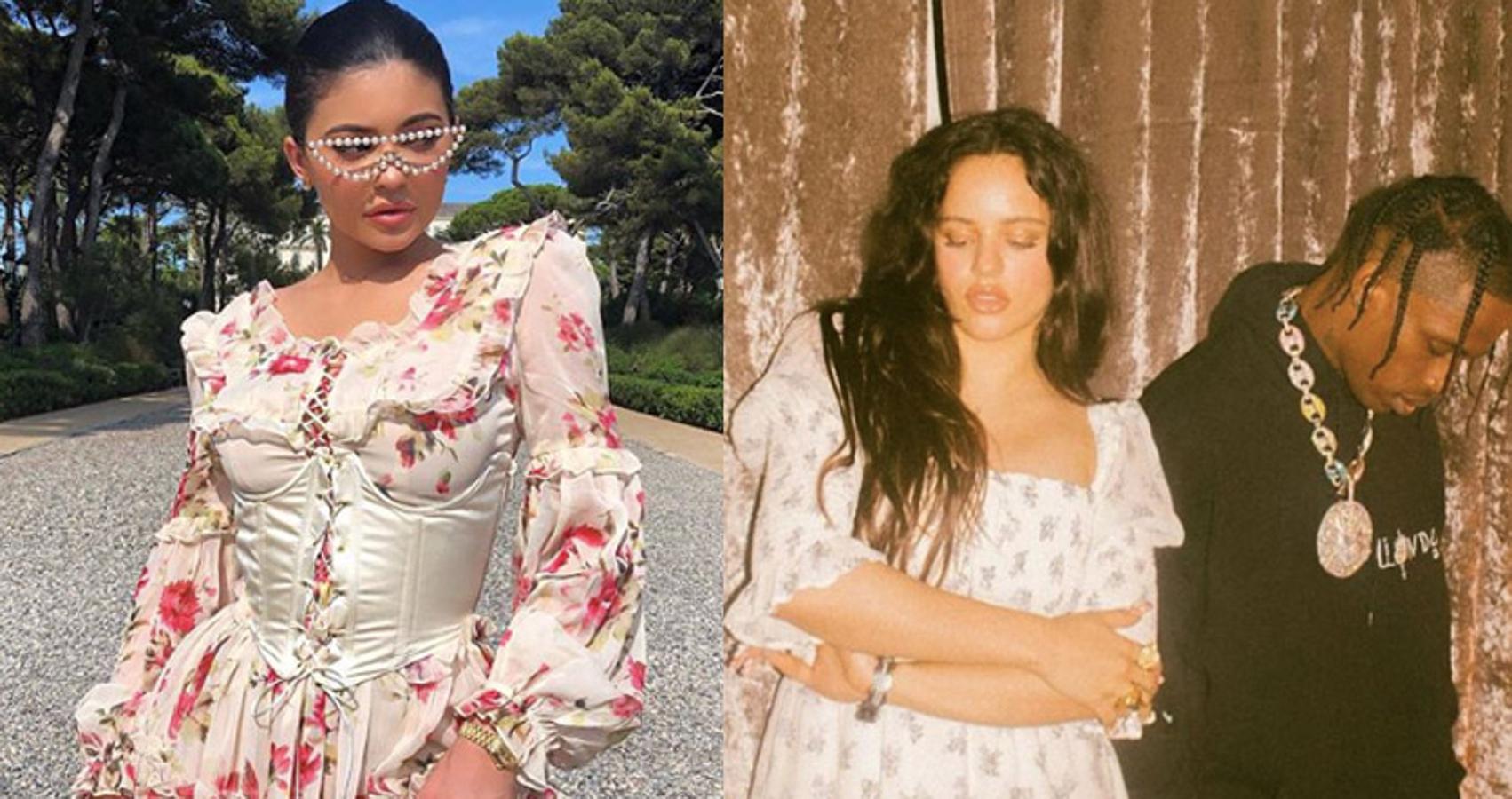 La tendencia de los vestidos prairie sigue vigente gracias a la película ‘Mujercitas’, y ambas apuestan por vestidos florales que encajan a la perfección en esta corriente. Antes, este tipo de diseños eran ideales para mujeres dulces con pocas curvas, pues con sus esbeltas siluetas y su actitud naif reforzaban la estética de los vestidos. Sin embargo, Kylie y Rosalía han sabido darle un giro a esta moda y hacen de sus curvas sus mejores aliadas para elevar estos diseños a un nuevo nivel de sensualidad.