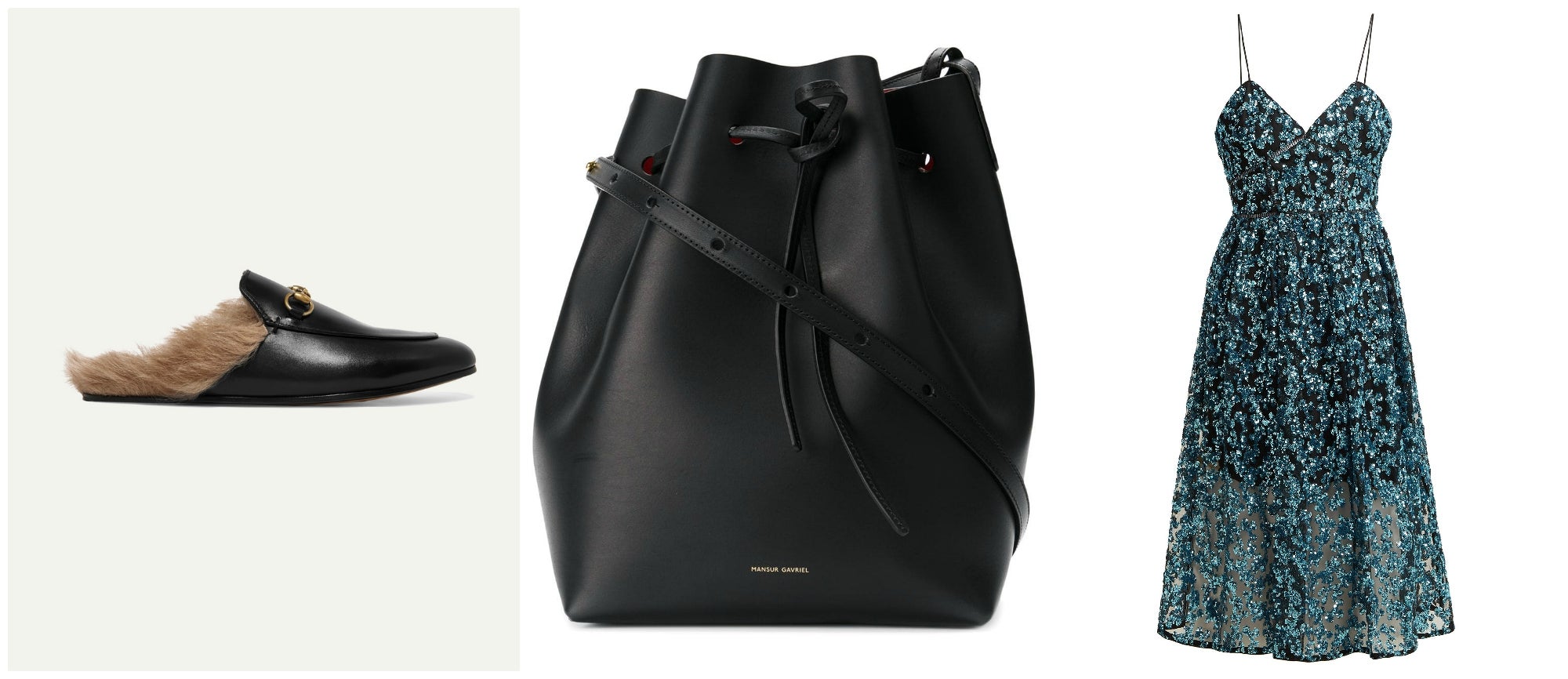 En 2015, todas las 'fashionistas' llevaron los mocasines destalonados de pelo Princetown de Gucci, el Bucket de Mansur Gavriel y el vestido Azalea de Self Portrait fue el rey de los looks de invitada.