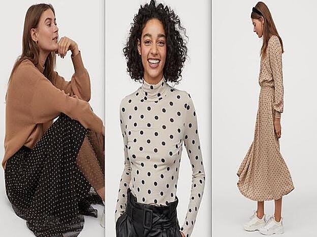 Tres de las prendas de la colección de H&M.