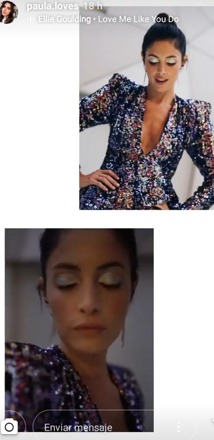 Si la purpurina no te da miedo y te atreves con todo, entonces este maquillaje sin duda es una muy buena opción para que brilles este fin de año. Solo necesitarás una buena capa de purpurina plateada por todo el párpado móvil y una buena máscara de pestañas para triunfar.