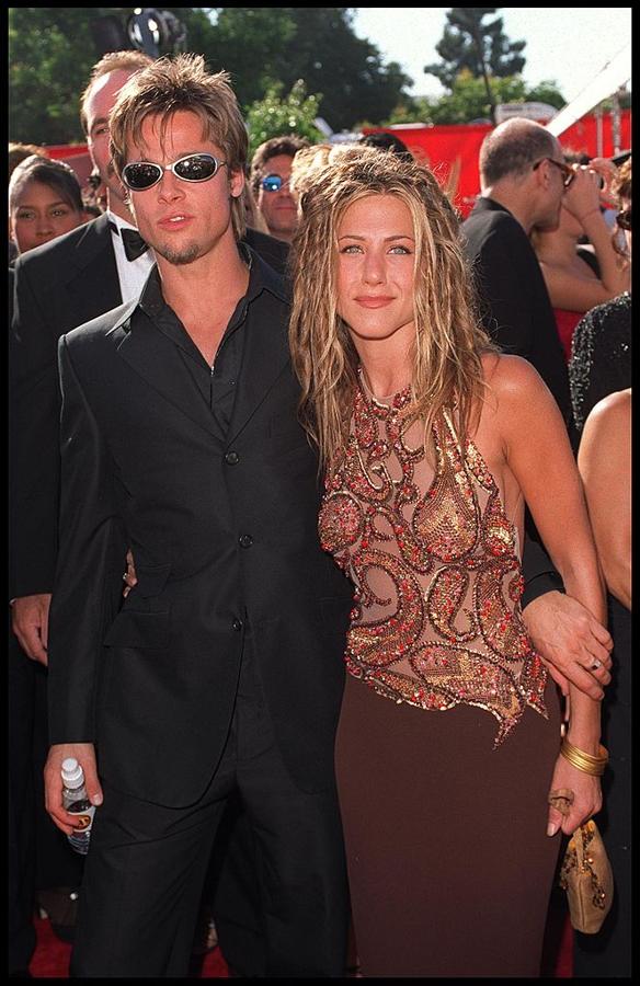 Fotos: Brad Pitt y Jennifer Aniston coincidirán en los Globos de Oro. ¿Volveremos a ver fotos como estas?