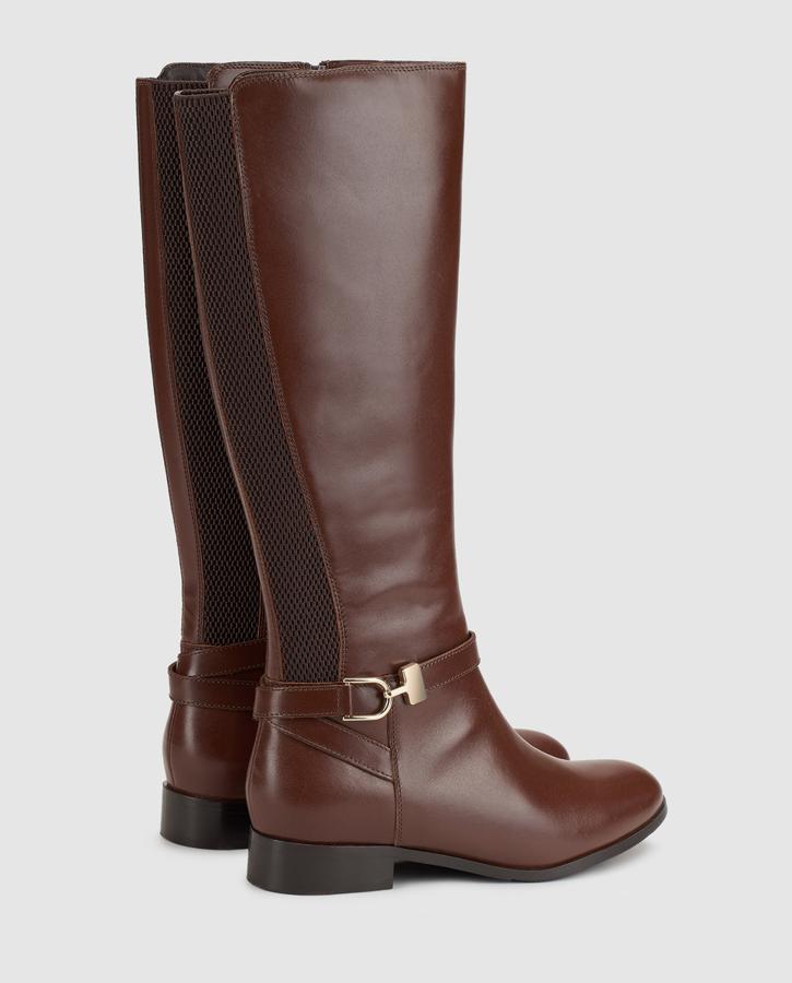 Estas botas marrón chocolate de Antea pasan de 89.90 a 49.99 euros en las rebajas de El Corte Inglés.