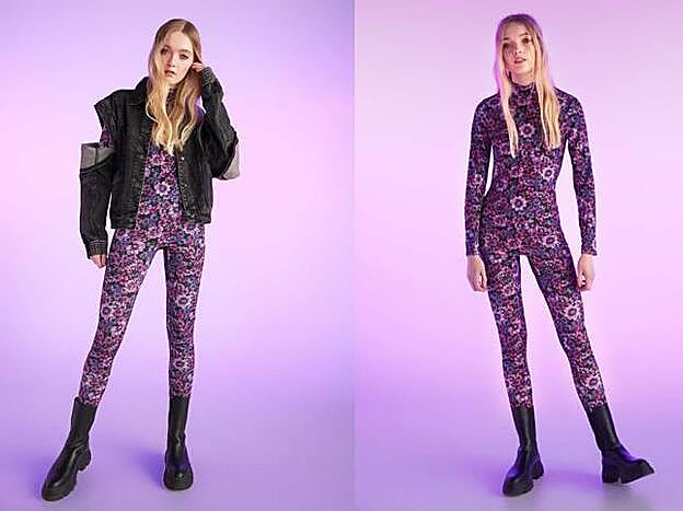 El mono, en el catálogo de la firma de Inditex.