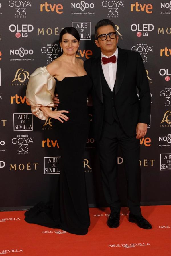 Los presentadores de la gala, Silvia Abril y Andreu Buenafuente.